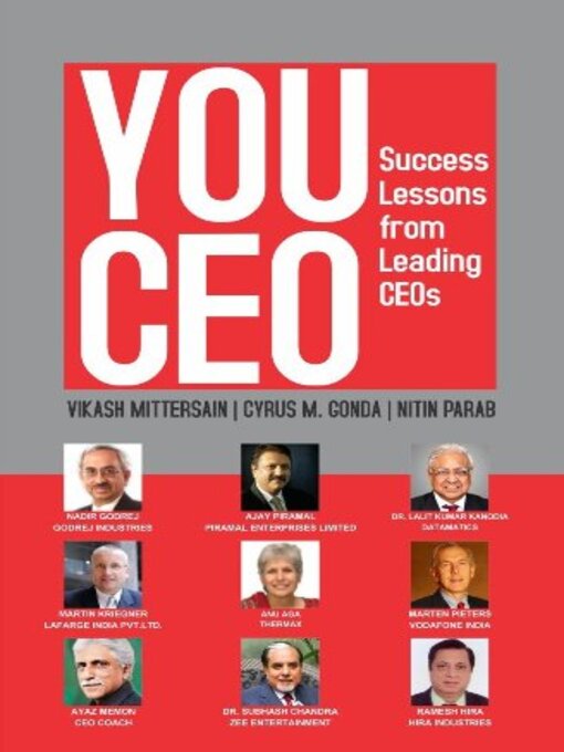 Title details for You Ceo by Vikash Mittersain - Available